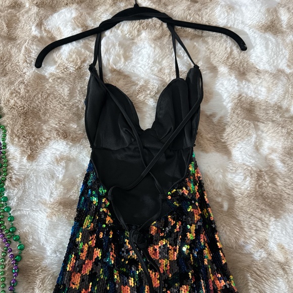 Multicolor Sequin Dress - Picture 7 of 7